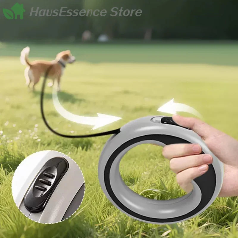※250cm/98.43in Automatic Retractable Dog Leash Outdoor Training Pet Leash Suitable For Small Medium Dog Durable Puppy