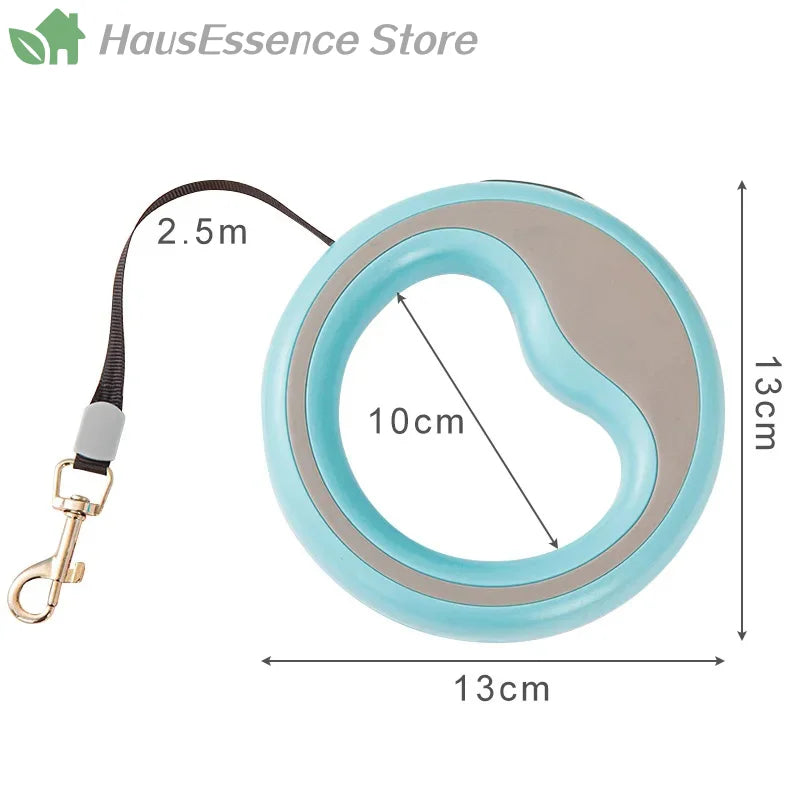 ※250cm/98.43in Automatic Retractable Dog Leash Outdoor Training Pet Leash Suitable For Small Medium Dog Durable Puppy