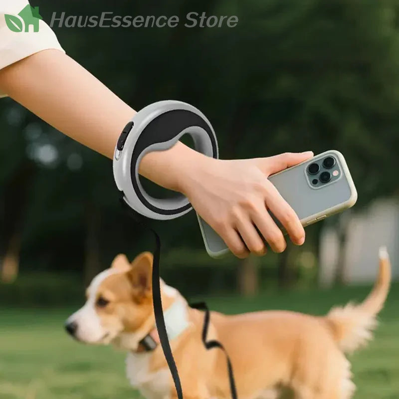 ※250cm/98.43in Automatic Retractable Dog Leash Outdoor Training Pet Leash Suitable For Small Medium Dog Durable Puppy