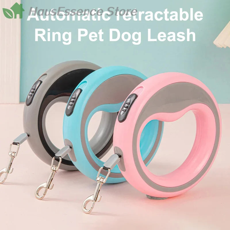 ※250cm/98.43in Automatic Retractable Dog Leash Outdoor Training Pet Leash Suitable For Small Medium Dog Durable Puppy